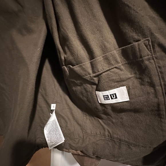 Lemaire X Uniqlo U Line Olive Jacket - Picture 8 of 8